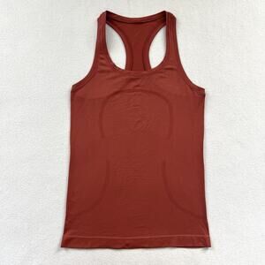 Lululemon Soft Cranberry Pink Swiftly Tech Racerback Tank Top 2.0 Hip Length 4